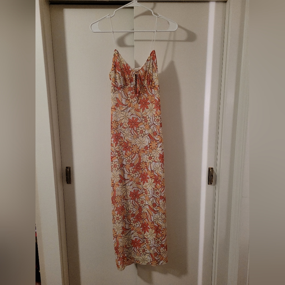 ‘90's Floral Dress No Comment
